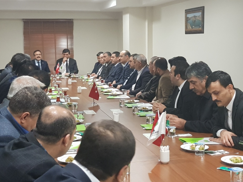 Ak Parti Şehitkamil'den Belediye Başkanı Fadıloğlu'na Ziyaret